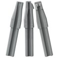 thumbnail image 1 of HEANUJJ 3Pcs Makeup Pencil Sharpener Aid Tool Stable Grey Duckbill Shape for Various Pencil Sizes, 1 of 8