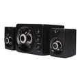 thumbnail image 1 of Subwoofer Speaker, Wired Computer Speakers 3.5mm  Input 2.1 System Mini With RGB Light For PC For Gaming New Black, 1 of 8