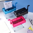 thumbnail image 3 of Baohd Fashionable Appearance Easy To Manual Shredder For High Efficient User-friendly black 1Set, 3 of 6