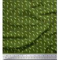 thumbnail image 1 of Soimoi Satin Silk Fabric Dot & Parrot Bird Decor Fabric Printed Yard 42 Inch Wide, 1 of 3