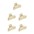 thumbnail image 3 of maskred Pinces de Mode Grand Style Simple à Portée de Main Style Simple Robuste Exquis Accessoires Barrettes pour Femmes KC Or/arc 5Set, 3 of 6
