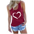thumbnail image 2 of EGNMCR Camisoles pour Femmes Débardeur Sans Manches à Encolure Ronde Mode Confortable Décontracté Gilet Imprimé Hauts Blouse, 2 of 6