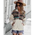 thumbnail image 3 of REDHOTYPE Veste Polaire Hiver Chaude Sweatshirt Femme, 3 of 9