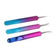 thumbnail image 2 of Octpeak Blackhead Remover,3pcs Blackhead Remover Tools With Stainless Steel Straight Head Curved Head Slant Tip Clips Pimple Popper Tool Kit, Tool Extractor Kit, 2 of 8
