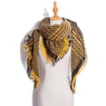 thumbnail image 4 of Jusqu'à 65 % de Rabais Mode Hiver Femmes Foulard Colorée Décontractée Foulard à Franges Châle Foulard à la Mode en Liquidation, 4 of 5