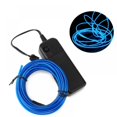 thumbnail image 2 of RubrumRose 16.4ft EL Wire Neon Lights Glowing Strobing Home Decor Light Party, 2 of 4