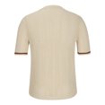 thumbnail image 4 of QIPOPIQ Mens Knit Button Down Shirt Short Sleeve Button Up Shirt Summer Casual Beach Tops Clearance, 4 of 5