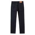 thumbnail image 2 of QHFBli Jeans Coupe Bottillon pour Hommes Jeans en Denim Extensible Coupe Ajustée pour Hommes Pantalons à Jambe Fuselée Confortables pour Style Moderne et Tenue Décontractée de Tous les Jours avec Noir 36, 2 of 5