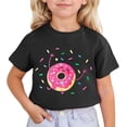 thumbnail image 1 of Tunic Cat And Children Cute Printed Short Sleeved Round Neck T Shirt, 1 of 4