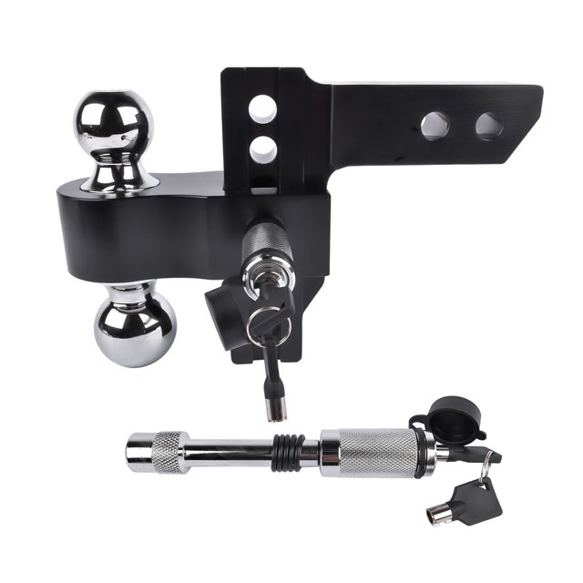 Trailer Hitches Fits 2-Inch Receiver, 6-Inch Drop/Rise Drop Hitch 12,500 LBS Tow Hitch