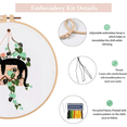 thumbnail image 4 of 5 Sets Embroidery Kit for Beginners Adults , Hand Embroidery Kit Embroidery Kit for Beginners, 4 of 10