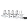 thumbnail image 1 of Aquarium Air  Control Lever Valve, Aquarium Control Valve Practical Durable Stainless Steel  For Fish Tank For Air Pump For Aquarium 5 Head, 1 of 8