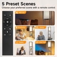 thumbnail image 4 of Floor Lamp with Shelves LED Modern Shelf Floor Lamp with USB Ports Power Outlet Color Temperature Storage Display Wood Column Standing Tall Lamp for Living Room Bedroom Off, 4 of 9