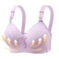 thumbnail image 2 of Yuyuzo WirelessBras for Women V Neck Full Coverage Bralettes Seamless Adjustable Strap Push up Bra, 2 of 3