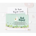 thumbnail image 3 of Inkdotpot 30Llama Cartes de Demande de Livre de Shower de Bébé Neutre selon le Genre Apporter un Livre au Lieu d'Une Carte Invitations de Shower de Bébé Inserts Jeux, 3 of 6