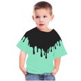 thumbnail image 4 of Meichang T-Shirts pour Enfants T-Shirts à Manches Courtes T-Shirts Tendance à Col Rond T-Shirts Hauts Coupe Ample Décontractés T-Shirts pour la Fête des Mères pour Garçons et Filles de 3 à 14 Ans, 4 of 5