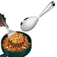 thumbnail image 1 of Oleegame 1PC Stainless Steel Cutlery Set Kitchen Aid Rice Spatula Stainless Steel Rice Server Spoon & Non Stick Cooking Utensil Multi Use Food Silver, 1 of 9