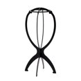thumbnail image 2 of EARKITY Wig Stand Portable Collapsible Wig Head for Short Wigs Durable Plastic Wig Display Folding Wig Holder Wig Dryer Travel Short Hair Extensions Stands, 2 of 3