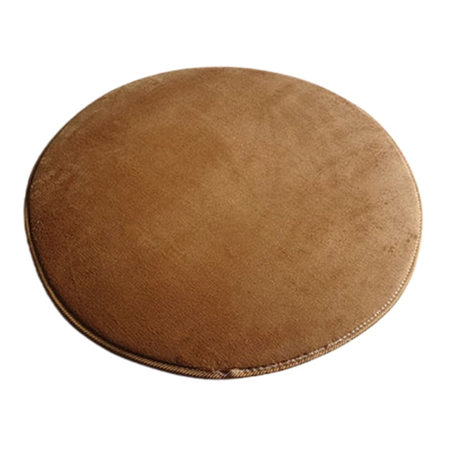 RKSTN un Tapis Rond Uni en Velours Mousse Tapis Tapis Chambre Paillasson Tapis de Sol Tapis