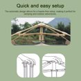 thumbnail image 2 of Automatic Quick-Setup Beach Tent for Outdoor Camping - Large Size, Sand Gold Color, Waterproof and UV-Resistant, Includes Ground Nails and Wind Ropes, No Logo or Ground Mat, 2 of 7