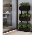 thumbnail image 1 of vidaXL Garden Planter 6 pcs 100 cm Anthracite, 1 of 5