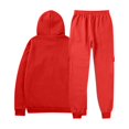 thumbnail image 2 of Mens Long Sleeve, Tracksuit with Hooded Pullover and Elastic Waist, 2 of 5