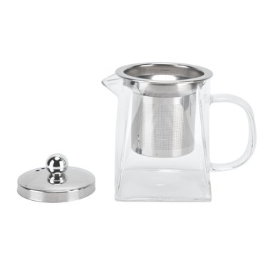 Tea Kettle, High Borosilicate Glass Transparent Beautiful Lightweight Glass Teapot  For Living Room Dining Room For Office