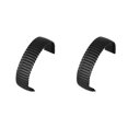 thumbnail image 4 of ziyahi Universal Watch Link Bracelet Ultimate Durable Replacement Watch Strap Elegant 18MM black 2Set, 4 of 6