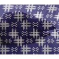 thumbnail image 4 of oneOone Viscose Chiffon Fabric Check Kasuri Print Sewing Fabric BTY 42 Inch Wide, 4 of 4