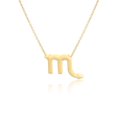thumbnail image 1 of stanreset Constellation Thème Amitié Collier Créatif Confortable Ins Exquis Durable Résistant à la Rouille Léger Accessoire de Mode Scorpio Or, 1 of 6