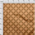 thumbnail image 3 of oneOone Cotton Poplin Orange Fabric Geometric Craft Projects Decor Fabric Printed By The Yard 56 Inch Wide, 3 of 4
