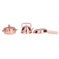 thumbnail image 1 of Accessoire de Maison de Poupée, Simulation en Métal 3 Pcs 1:12 Petit Pot de Maison de Poupée pour Accessoire de Poupée, 1 of 8