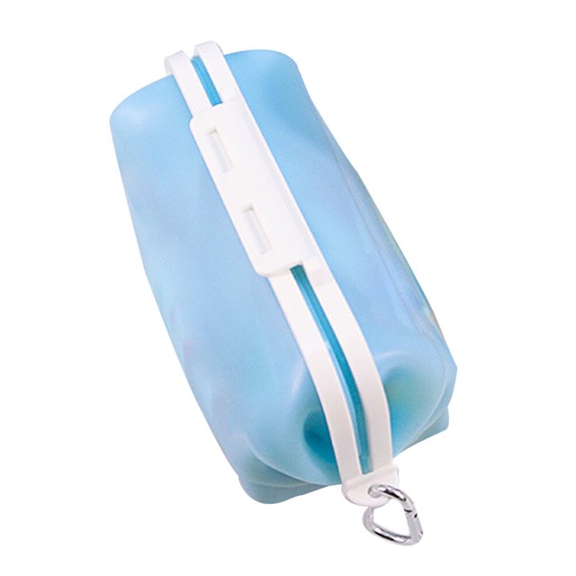 Sac Frais en Silicone Sac de Conservation des Aliments Contenant Réutilisable Boîte de Rangement pour Aliments