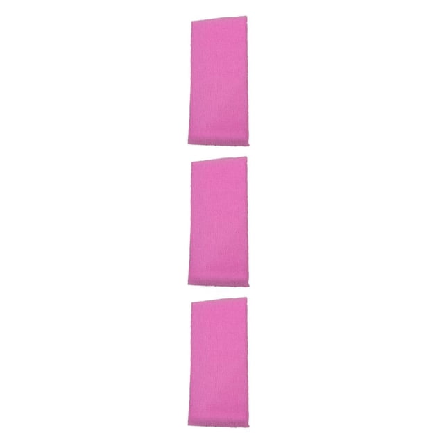 kurtrusly Exfoliating Washcloth Towel Soft Absorbent And Skin Friendly Multifunctional Exfoliating Bath Cloth pink 3Set