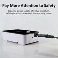 thumbnail image 4 of Portable Space Heater Desktop Hand Warmer Space Heater Portable Mini Electric Heater For Home Heaters Winter Heating Fan ,Rapid Heating, 4 of 7