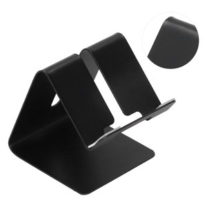 Support de téléphone cellulaire, support en alliage d'aluminium Support de bureau léger et portable pour téléphones portables et tablettes