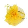 thumbnail image 1 of Kcodviy Women Wedding Mesh Hat Womens Baseball Caps with Ponytail Hole Fascinator Penny Ribbons and Witty Hats Feathers Party, 1 of 2