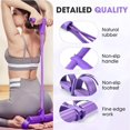 thumbnail image 3 of YISITIAN Multifunction Tension Rope, 8-Tube Elastic Pull Tube Resistance Bands for Full Body Workout, Home Gym Fitness Training for Adults Beginners Professionals AZ1014-3552, 3 of 6