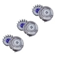 thumbnail image 3 of Shaver Razor Head Replacement for HQ8 DualPrecision Head(3pcs), 3 of 4