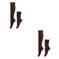 thumbnail image 3 of mmirethe 2piece Embrace Active Lifestyle With Polyester Made Slouch Socks Breathable Coffee 2Set, 3 of 6