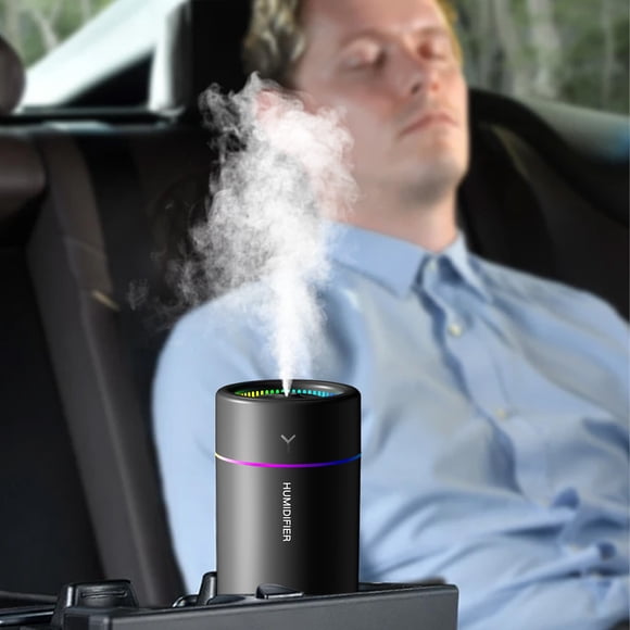 New USB Car Humidifier Silent Night Light Water Replenishment Atomization Desktop Humidifier Spray Large Hakka Aromatherapy