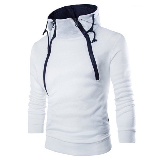 EGNMCR Jackets for Men Men's Fashion Color Matching Splicing Jacket Sweater Casual Jacket