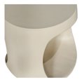 thumbnail image 4 of Moe's Home Collection Rothko Tabouret d'Extérieur Crème Pierre Tables d'Appoint, 4 of 5