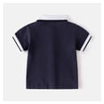 thumbnail image 4 of Polos pour Petits Garçons Polo Bleu Marine Garçons Garçons Polos à Manches Courtes Chemise de Rugby Tenue Garçons 5-6 Ans, 4 of 8
