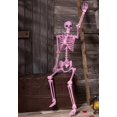 thumbnail image 2 of Poseable Crazy Bones Skeleton in Pink Decoration, 2 of 4
