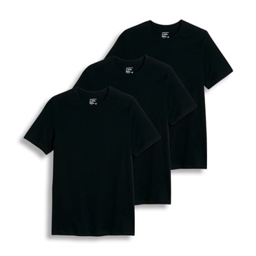Jockey Men's 100% Cotton Classic Crew Neck Undershirt - 3 Pack
