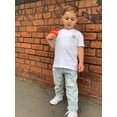 thumbnail image 3 of KIDSCOOL SPACE Baby Girl Boy Elastic Band Inside Ripped Denim Pants,3-4 Years, 3 of 7