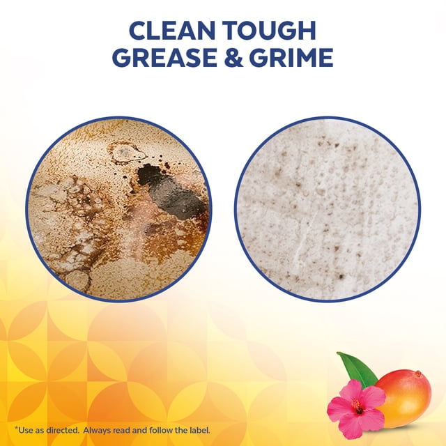 Lysol® All Purpose Cleaner Trigger Spray, Grease Fighting Multi Surface Cleaner, Removes Soap Scum, Brand New Day™ Mango & Hibiscus, 950 mL