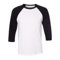 thumbnail image 1 of BELLA + CANVAS Unisex Three-Quarter Sleeve Baseball Tee 3200C, 1 of 1