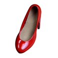 thumbnail image 3 of KLKCMS 1/6 Scale Figure Pointed Toe Pumps Shoes Cosplay Retro Miniature Soldier Costume red B, 3 of 9